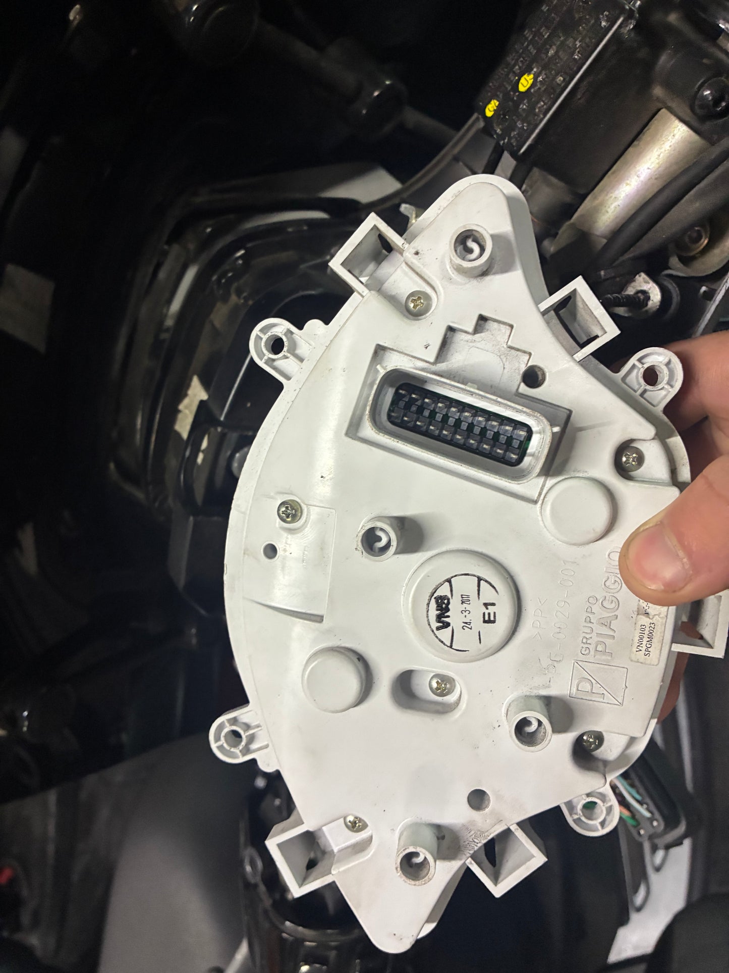Km Teller Vespa Sprint