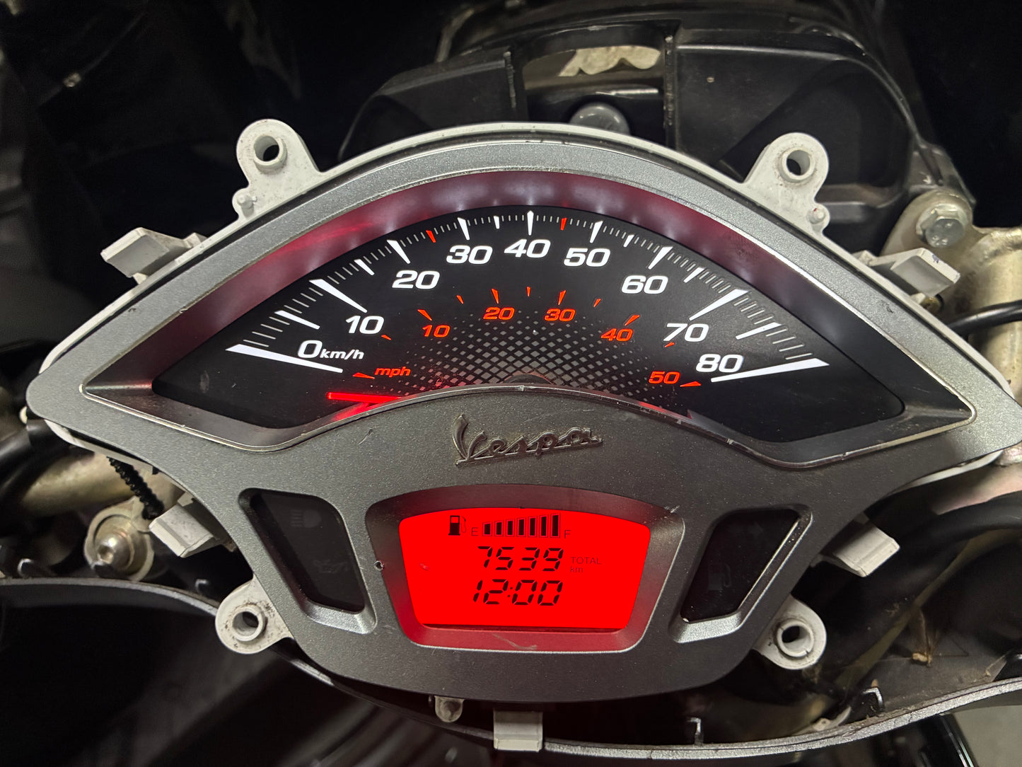 Km Teller Vespa Sprint