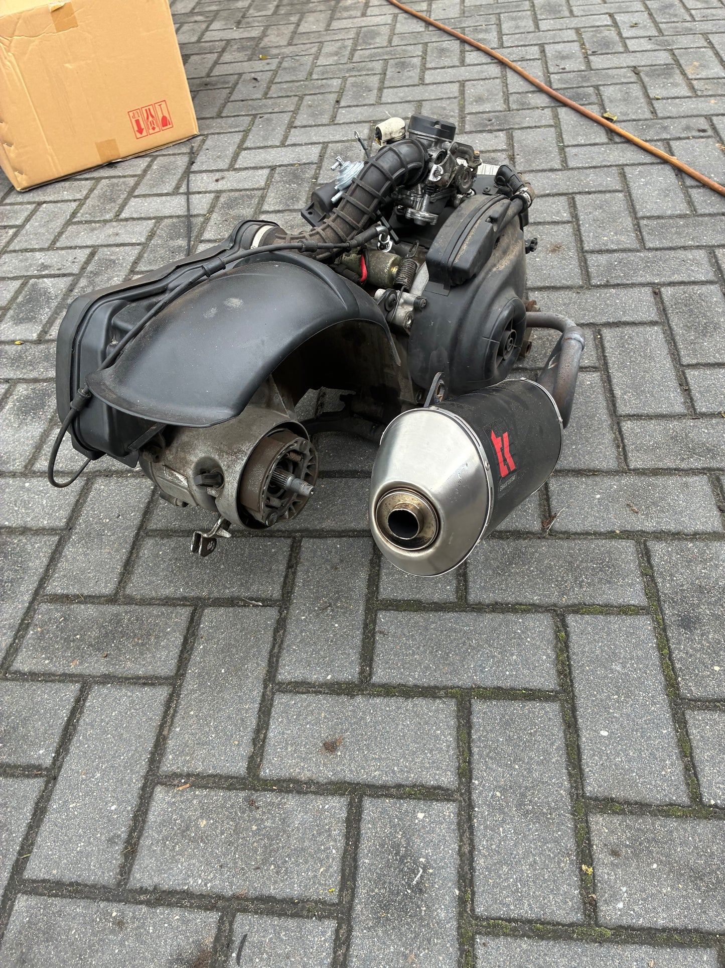 Piaggio zip 4t blok