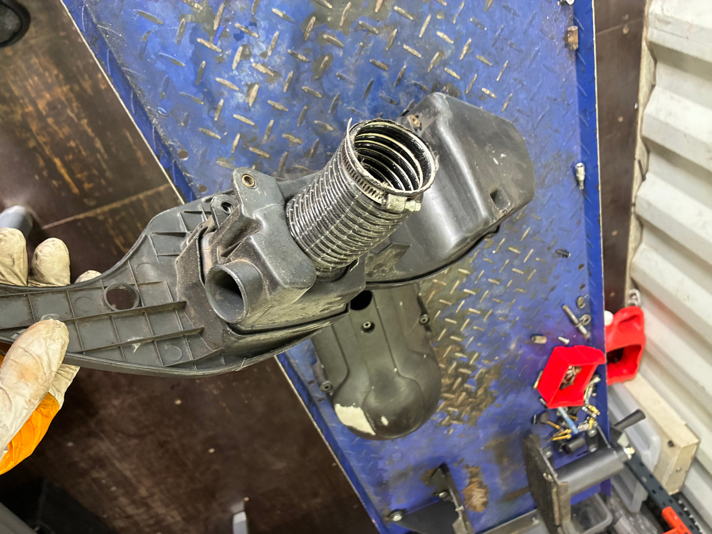Gilera runner luchtfilter box en Cartercover